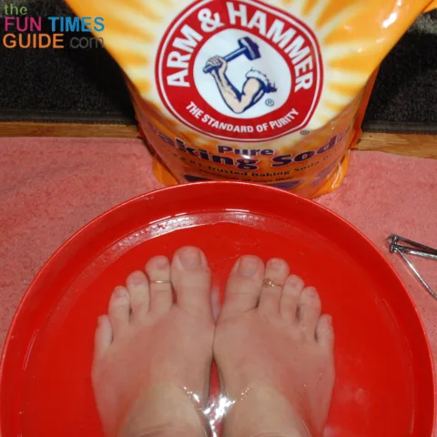 My DIY foot soak.