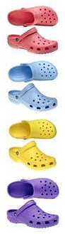 Crocs shoes.