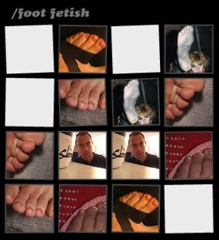 A Fun Foot Memory Game… With Pictures of Feet