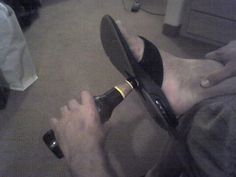 Flask Sandals by Reef… Flip Flops With A Built-In Flask!