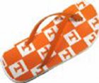 Collegiate flip flops with the logo of your favorite college or university -- like these University of Tennessee sandals.